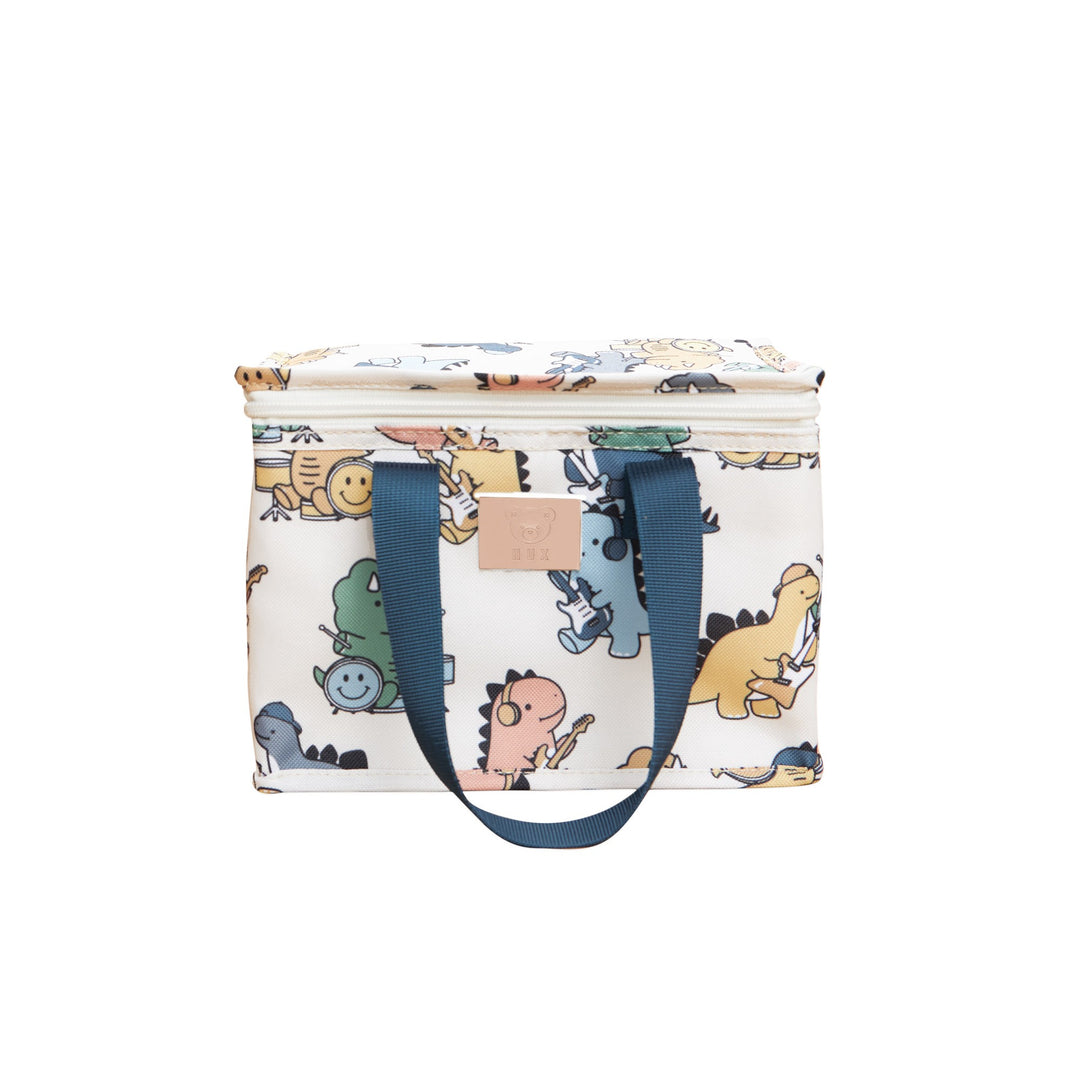 Huxbaby Dino Band Lunch Bag - Almond Milk