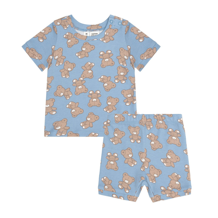 Huxbaby Teddy Hux Pyjamas - Cornflower