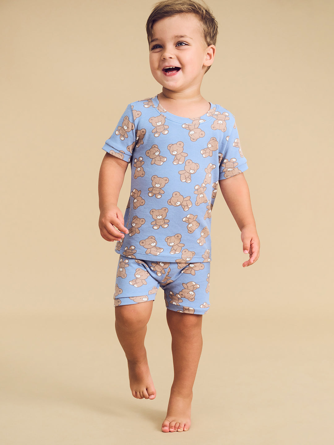 Huxbaby Teddy Hux Pyjamas - Cornflower