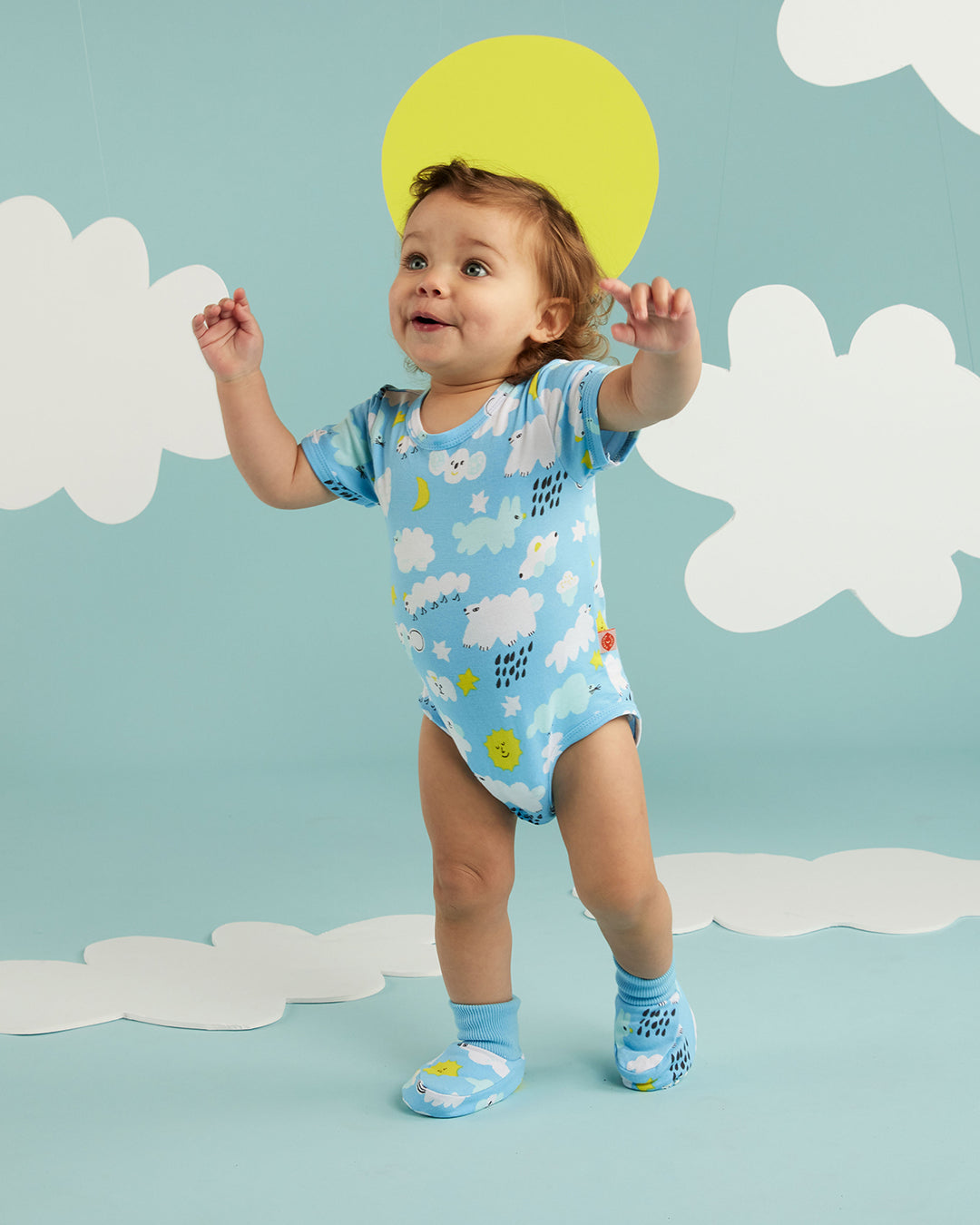 Halcyon Nights I Spy In The Sky Short Sleeve Bodysuit