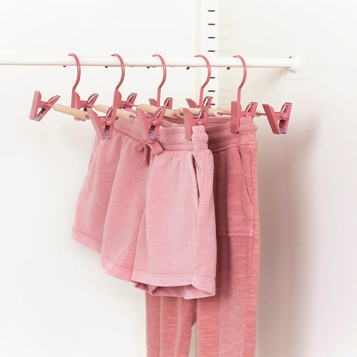 Mustard Made Kids Clip Hangers - Berry