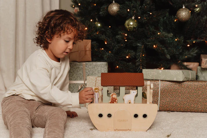 Noah's Ark Wooden Play Set