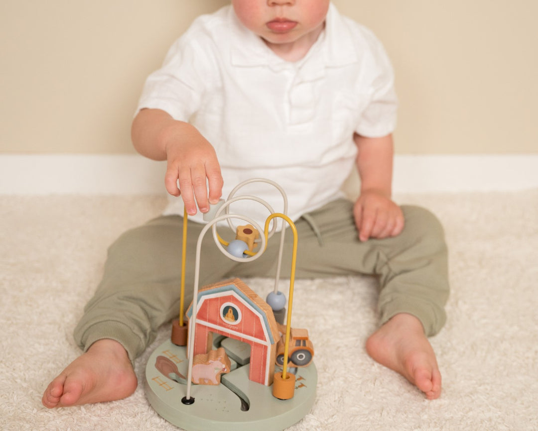 Little Farm Wooden Activity Spiral