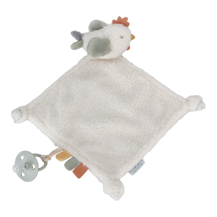 Little Farm Cuddle Cloth - Chicken