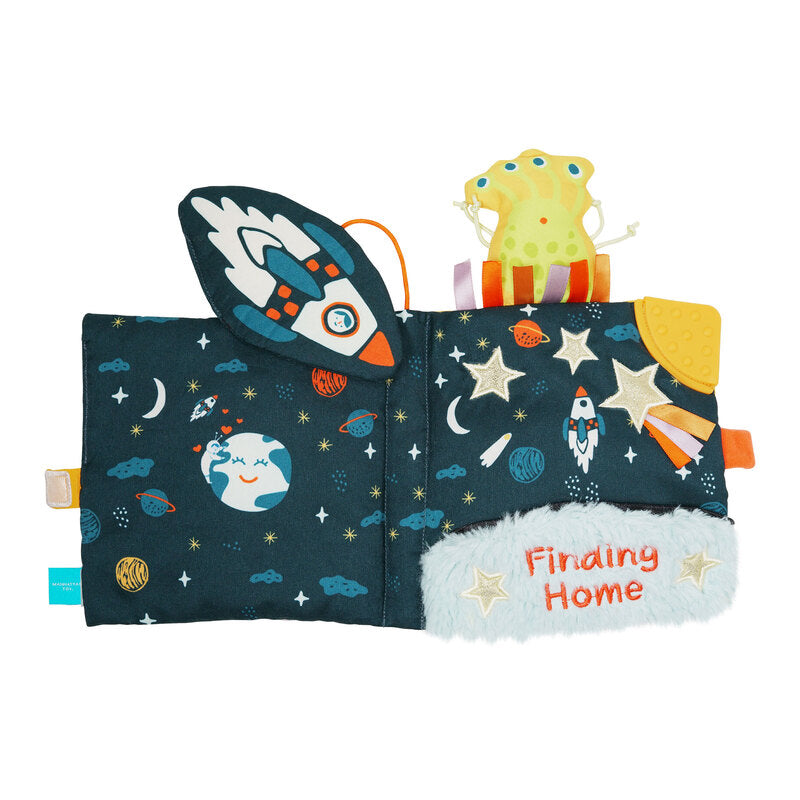 Little Rocket Finds Home Fabric Book