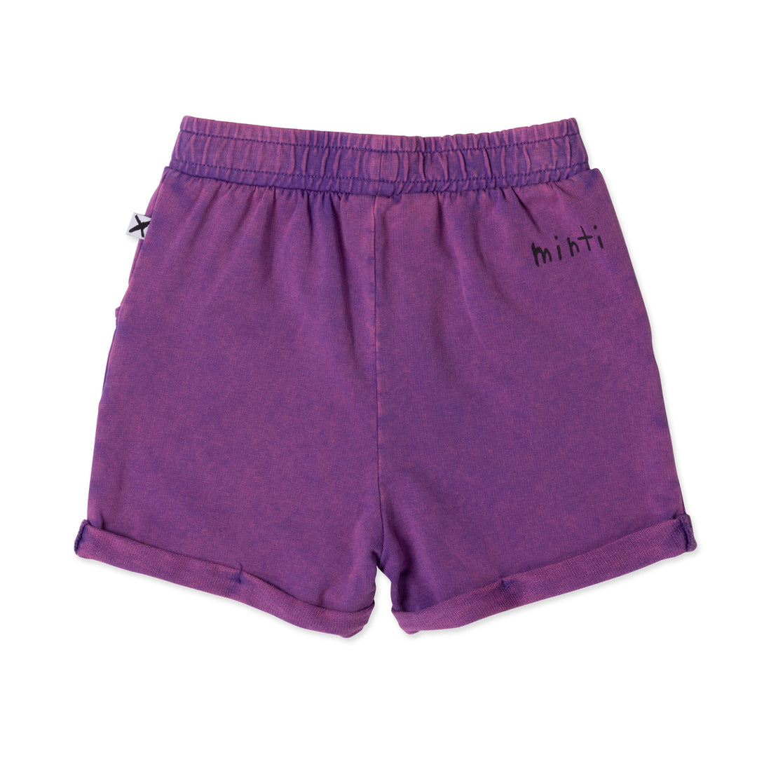 Minti Blasted Track Short - Purple Wash