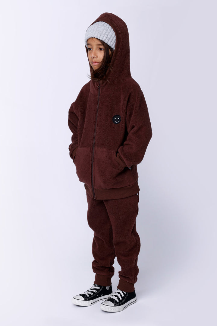 Minti Teddy Trackies - Chocolate