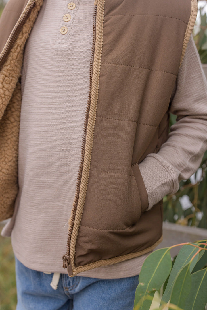 Milky Mocha Henley