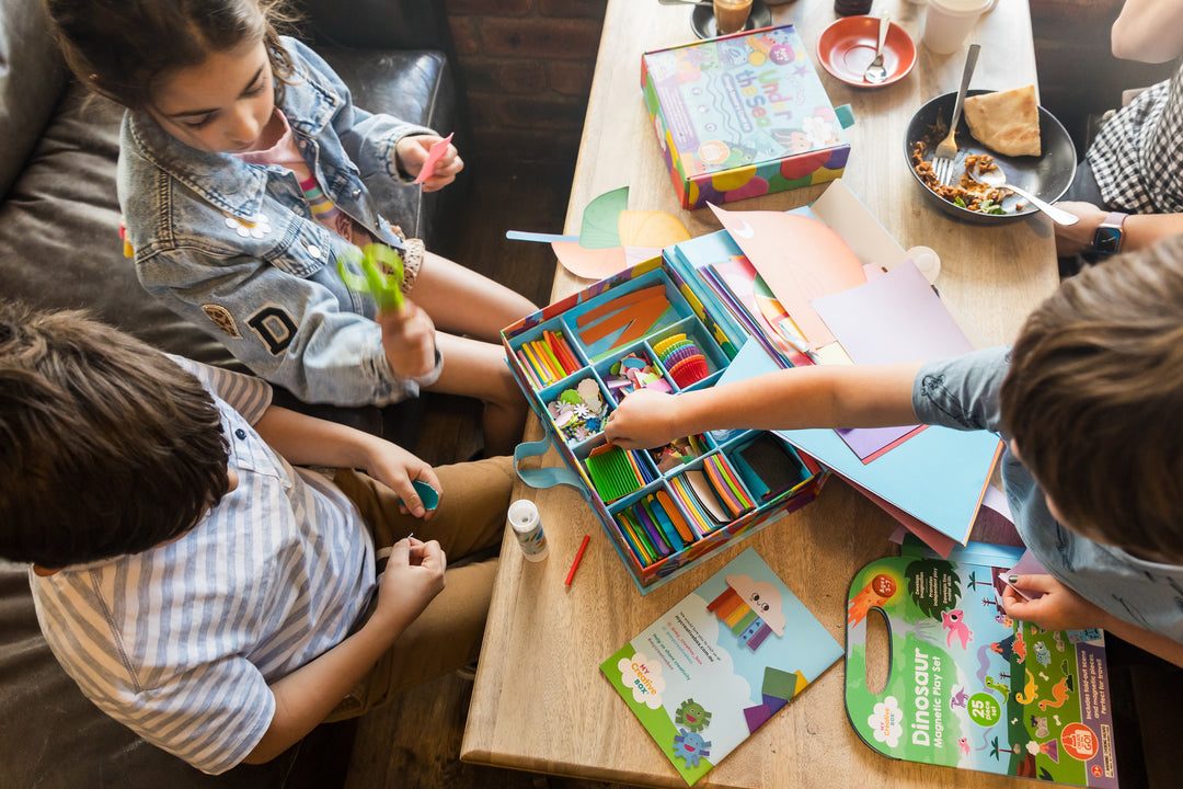 Garden Collage Sensory Craft Box