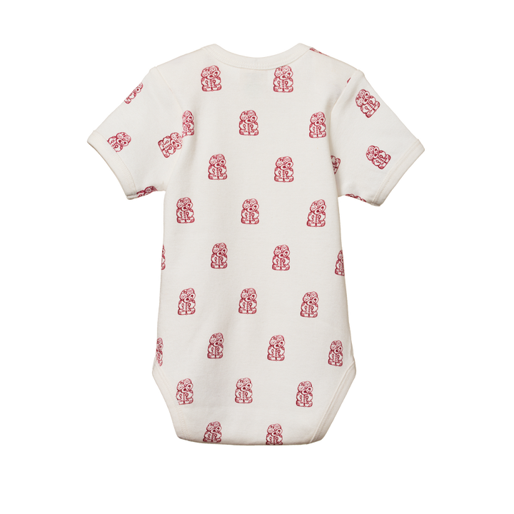 Nature Baby Short Sleeve Bodysuit - Tiki Print