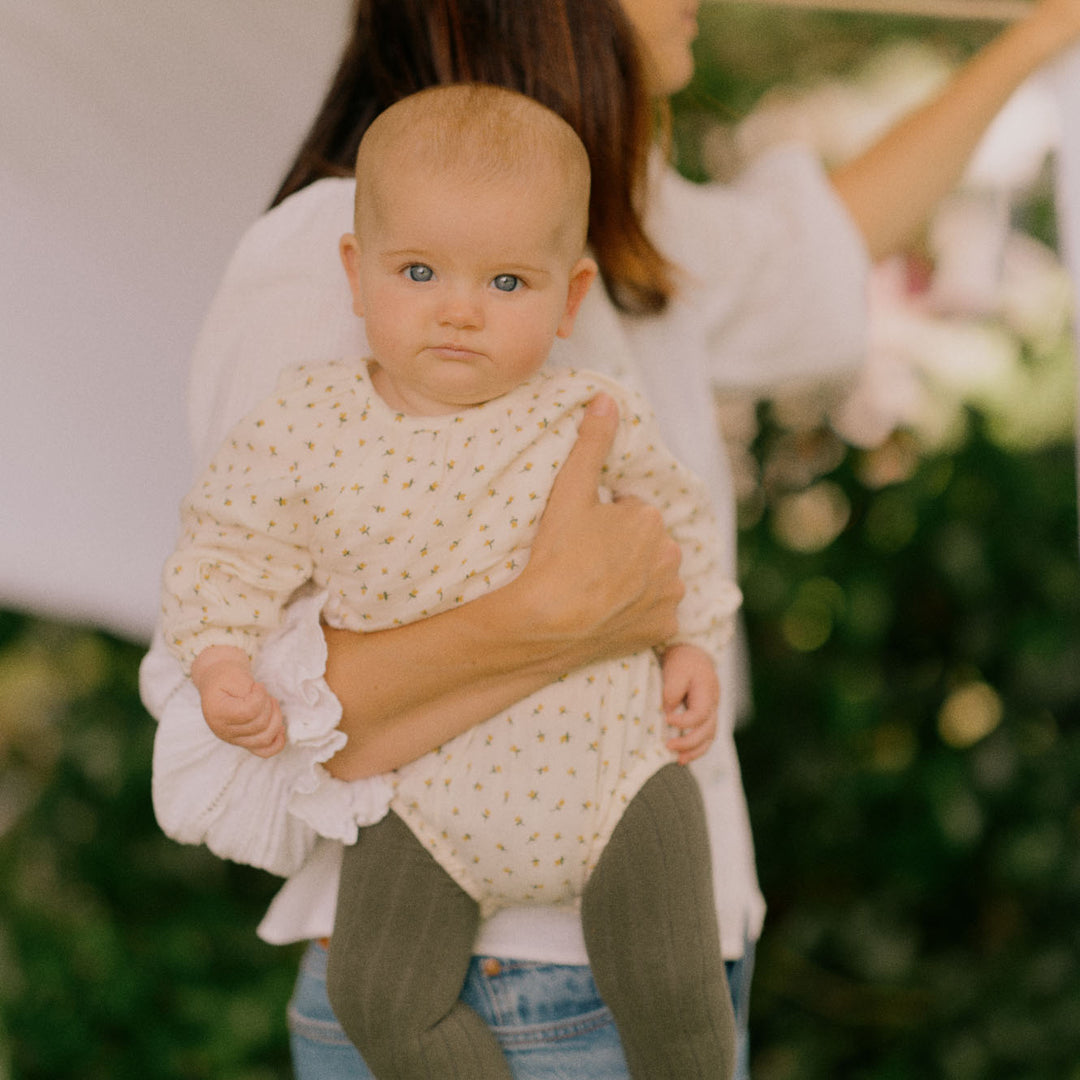 Nature Baby Meadow Bodysuit - Tulip Print