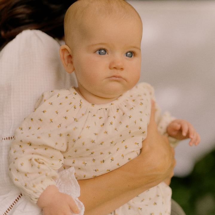 Nature Baby Meadow Bodysuit - Tulip Print