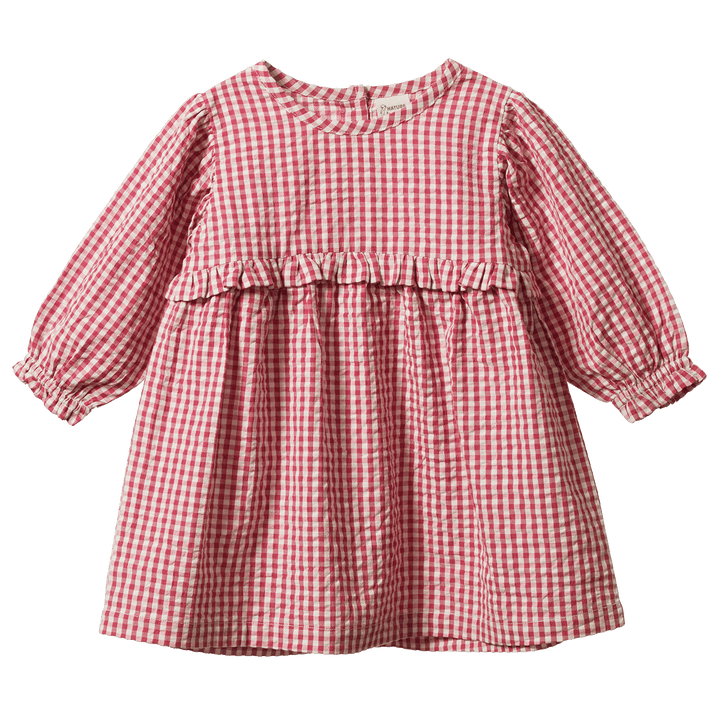 Nature Baby Nora Dress - Jam Check