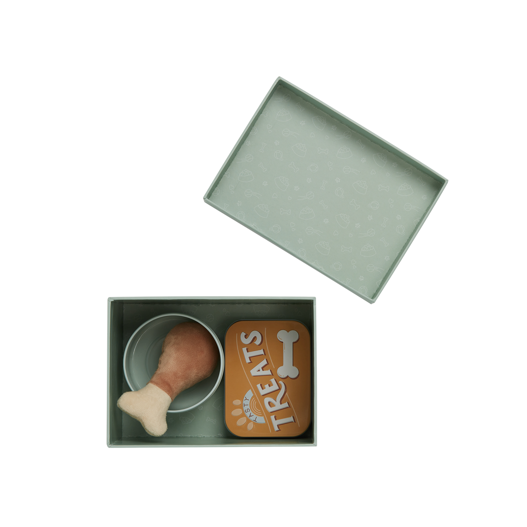 Olli Ella Dinkum Dogs Goodie Set - Pale Green