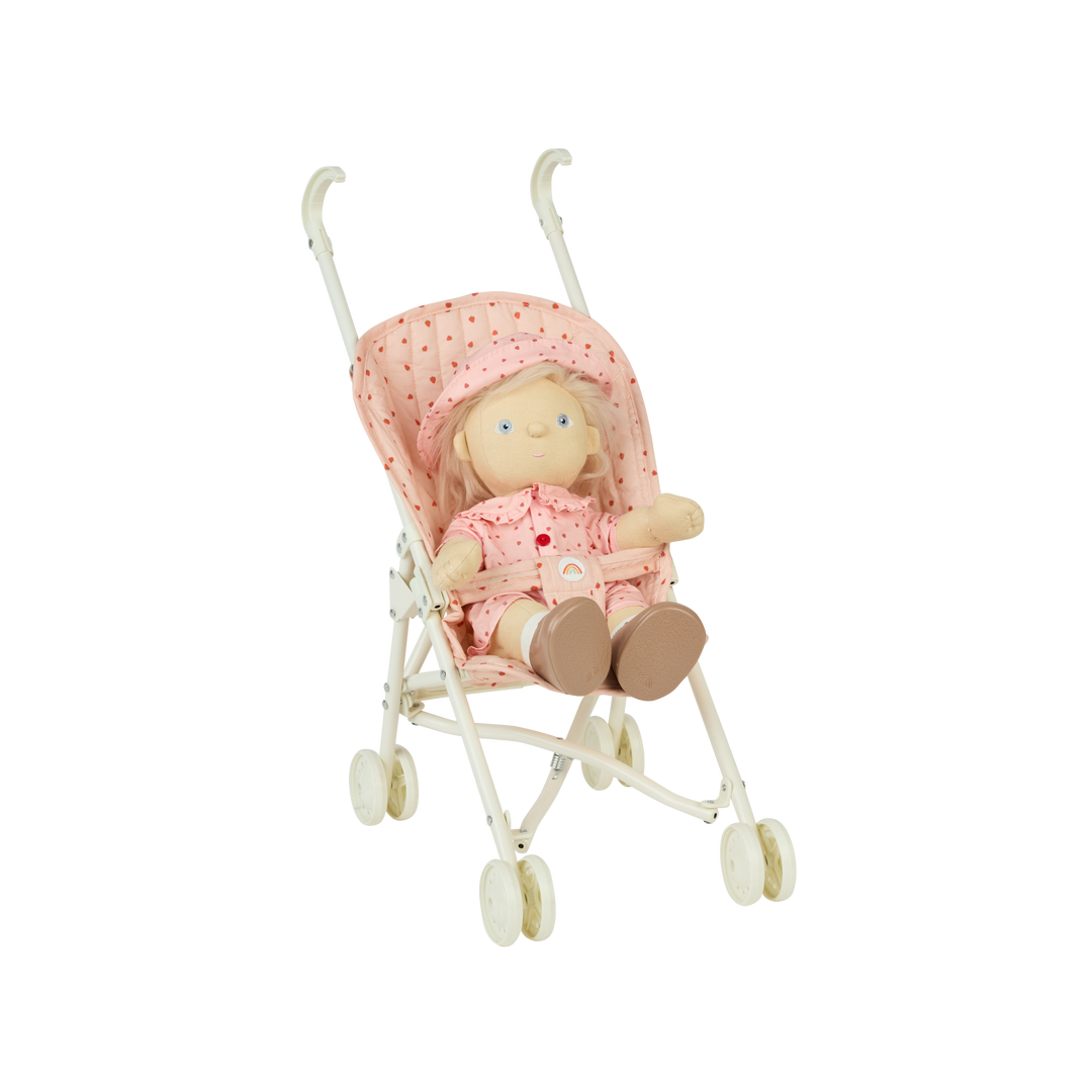 Olli Ella Sollie Stroller - Strawberry