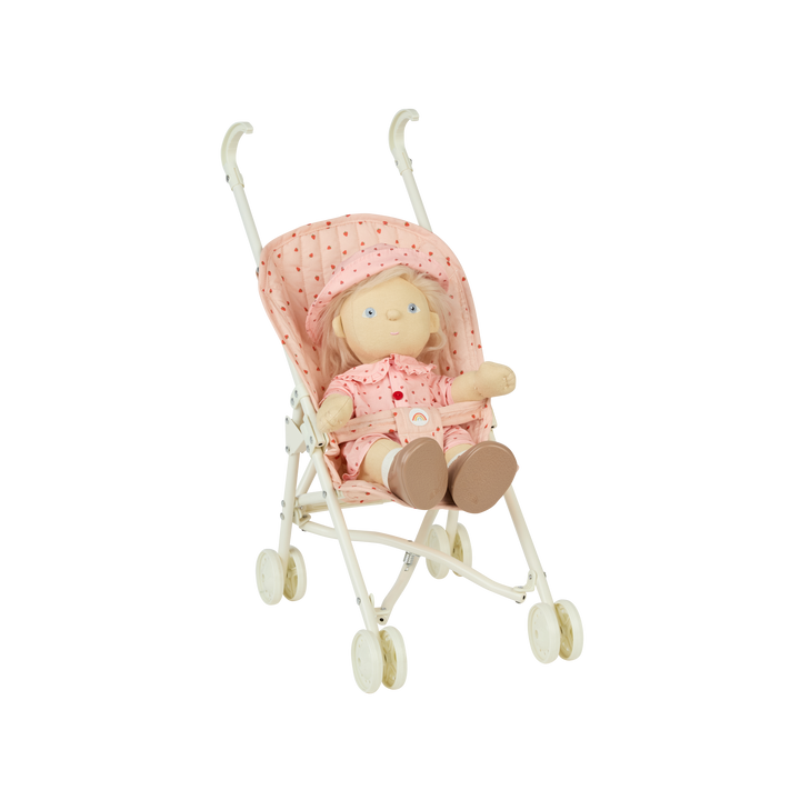 Olli Ella Sollie Stroller - Strawberry