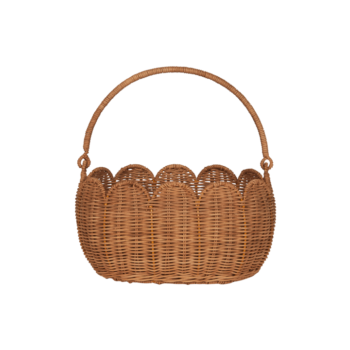 Olli Ella Petal Basket - Natural