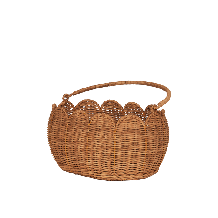 Olli Ella Petal Basket - Natural