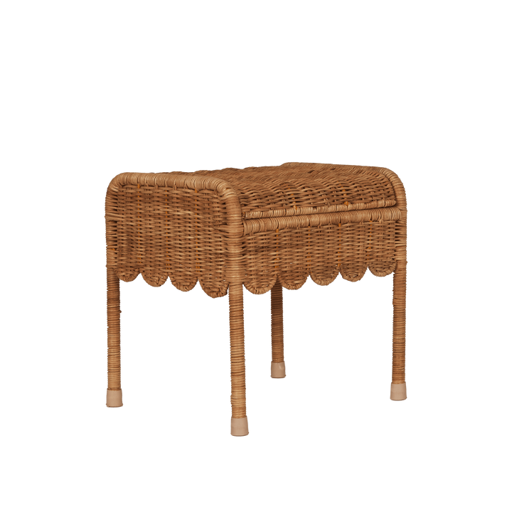 Olli Ella Petal Storie Stool - Natural