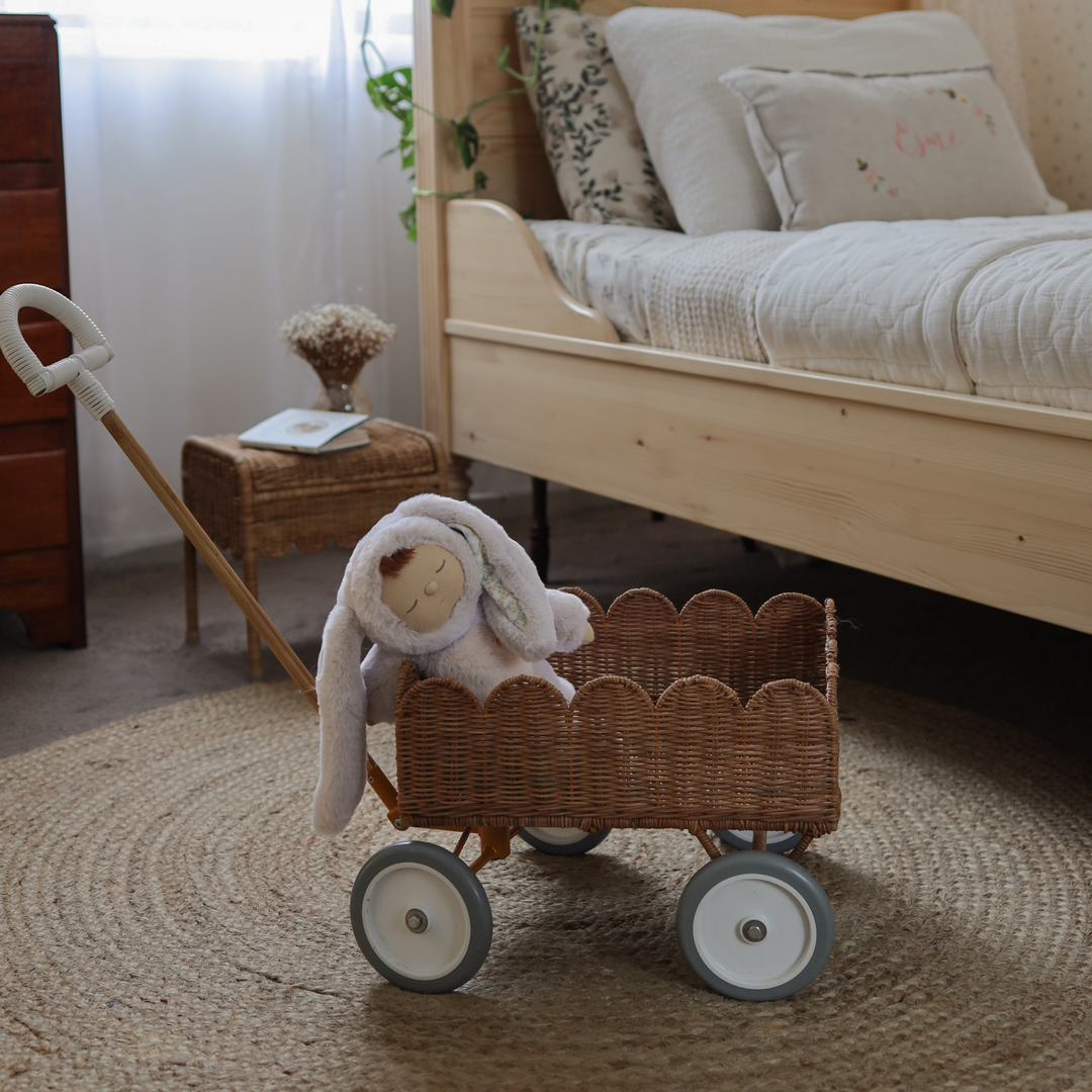 Olli Ella Petal Wonder Wagon - Natural