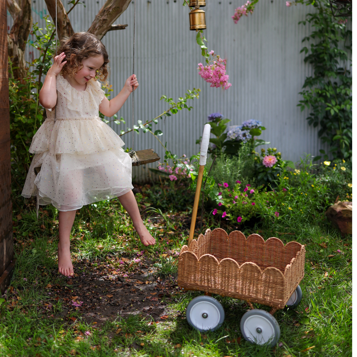 Olli Ella Petal Wonder Wagon - Natural