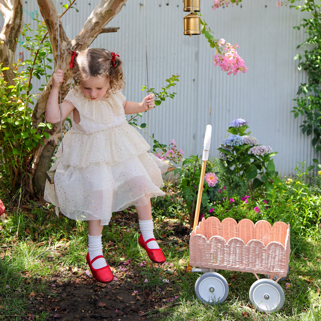 Olli Ella Petal Wonder Wagon - Seashell Pink