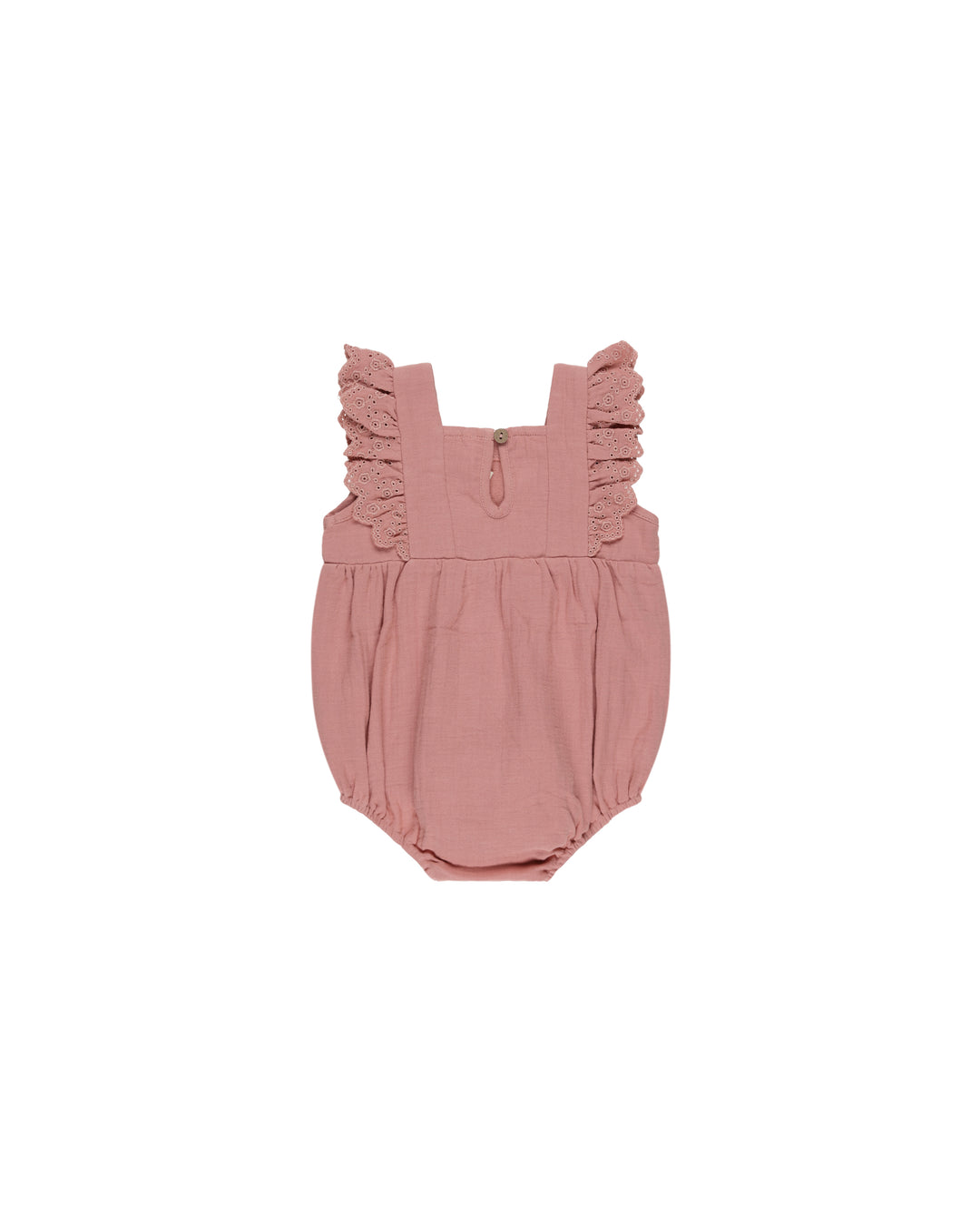 Quincy Mae Naomi Romper - Lipstick