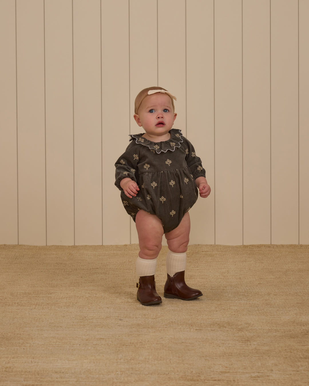 Rylee + Cru Freya Romper - Forest Floral