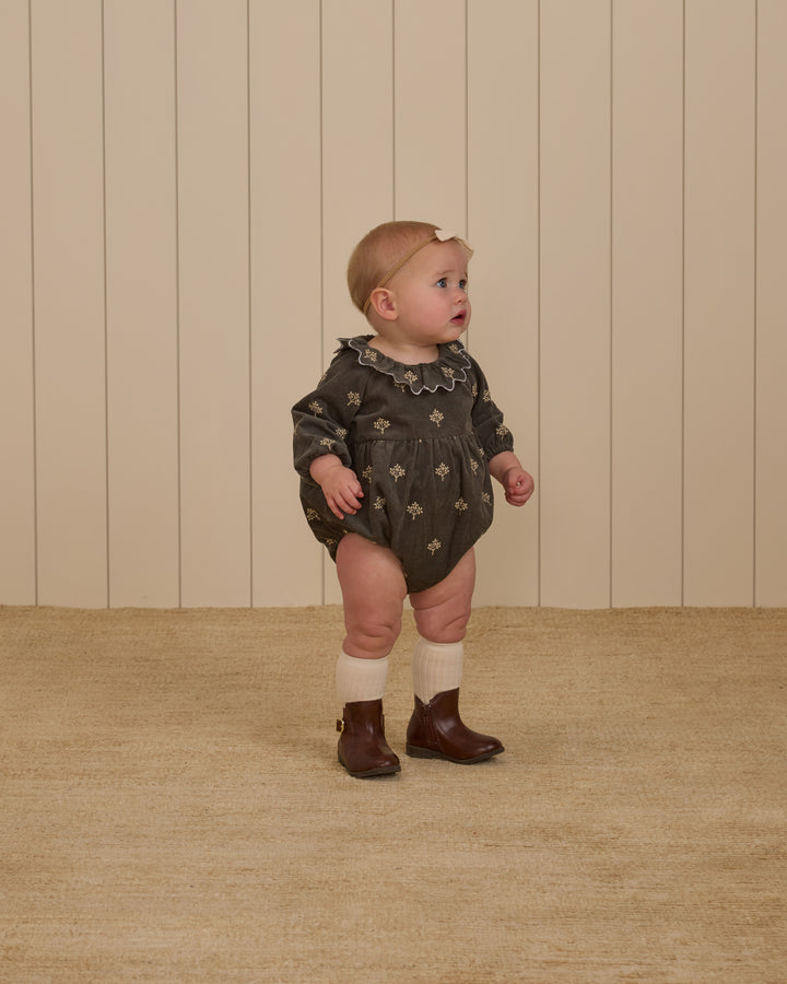 Rylee + Cru Freya Romper - Forest Floral