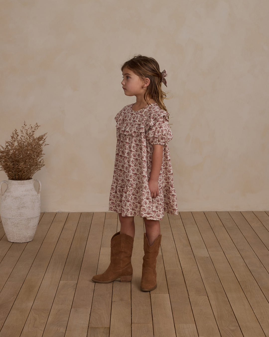 Rylee + Cru Cordelia Dress - Red Rose