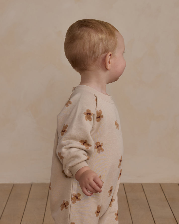 Rylee + Cru Raglan Jumpsuit - Gingerbread