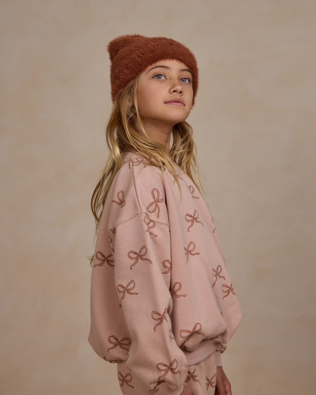 Rylee + Cru Relaxed Sweatshirt - Bows