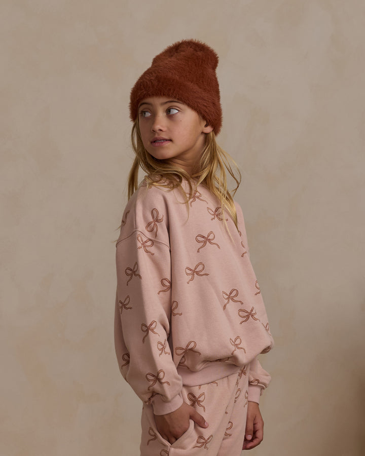 Rylee + Cru Relaxed Sweatshirt - Bows