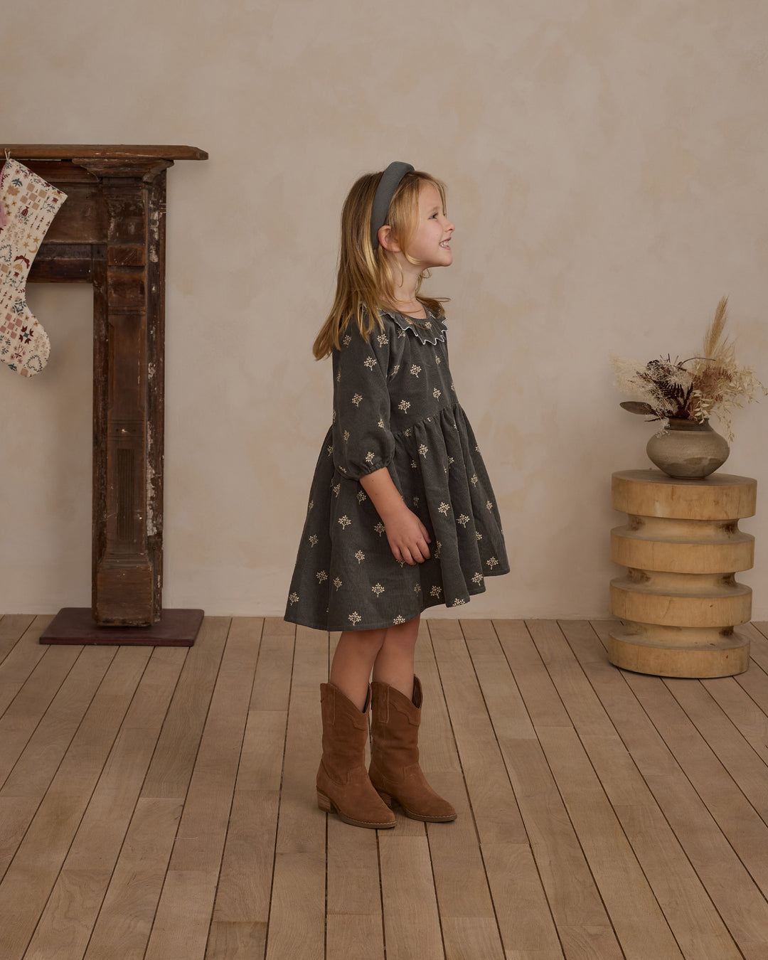 Rylee + Cru Freya Dress - Forest Floral