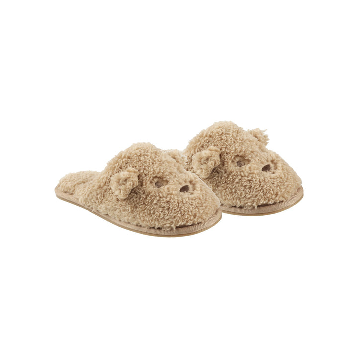 Rylee + Cru Bear Slippers - Gold