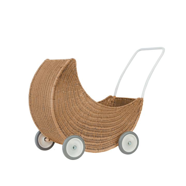 Olli Ella Rattan Moon Strolley - Natural