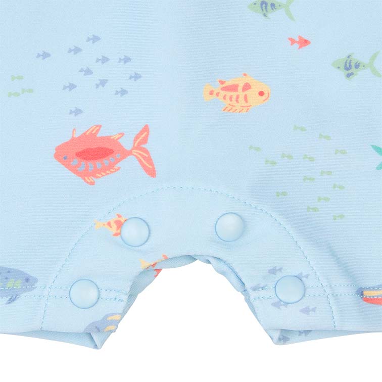 Toshi Swim Baby Onesie Long Sleeve - Reef