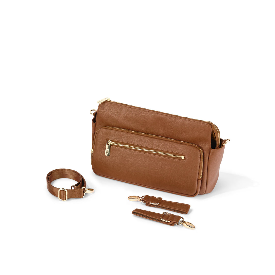 OiOi Multitasker Stroller Organiser - Chestnut