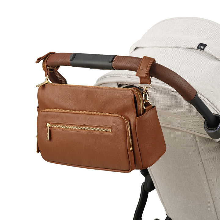 OiOi Multitasker Stroller Organiser - Chestnut