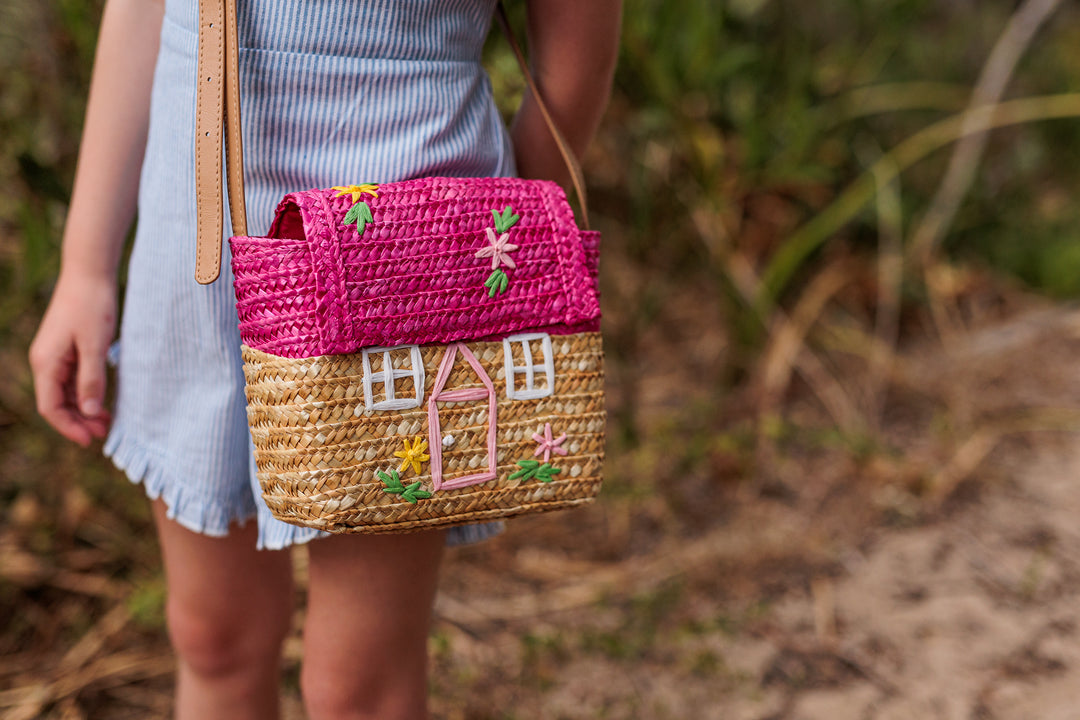 Acorn Straw Bag - La Maison