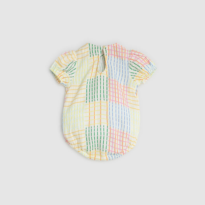 Alex and Ant Saskia Playsuit - Crazy Gingham