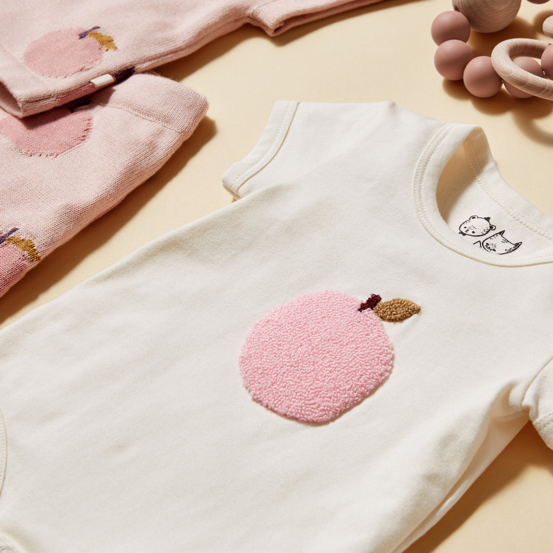 Wilson and Frenchy Peachy Organic Bodysuit