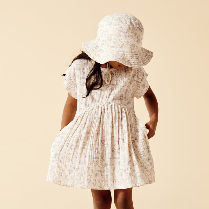 Wilson and Frenchy Flow Organic Crinkle Dress