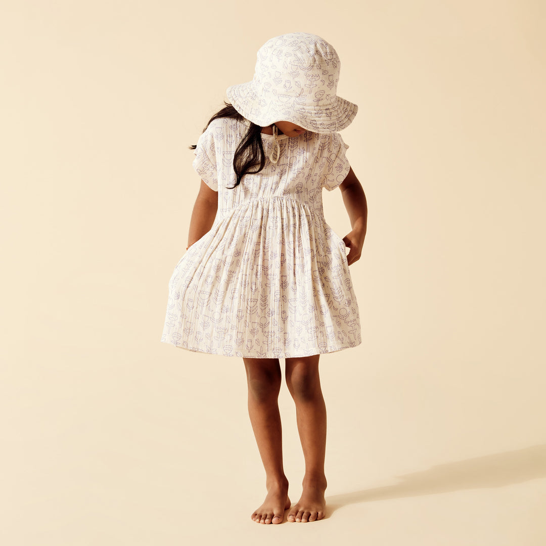 Wilson and Frenchy Flow Organic Crinkle Dress