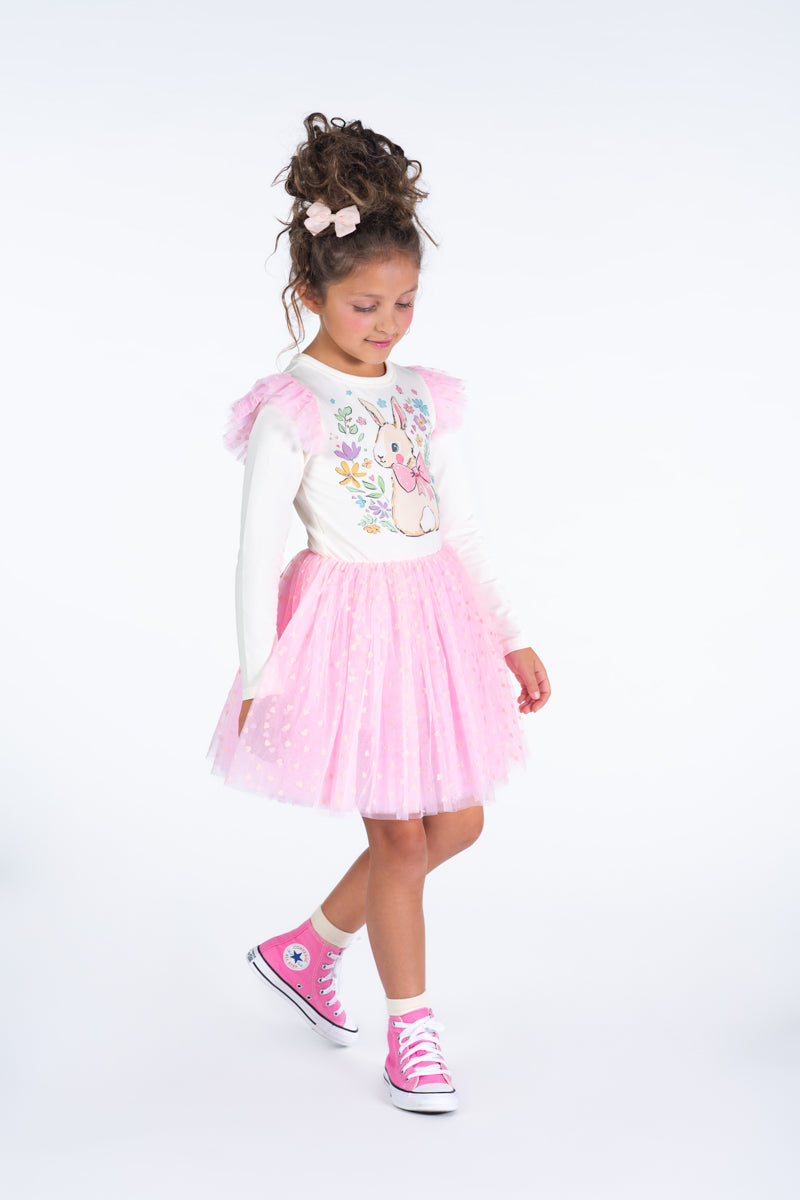 NEW! Rock Your Baby Bunny Baby Dress Sz: outlet 6-12