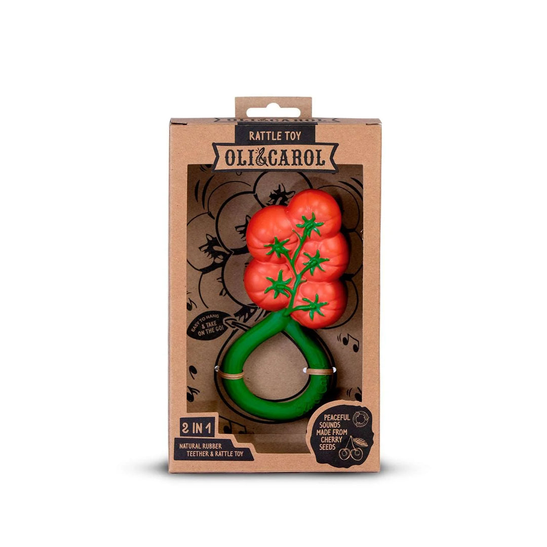 Tomato Rattle Toy