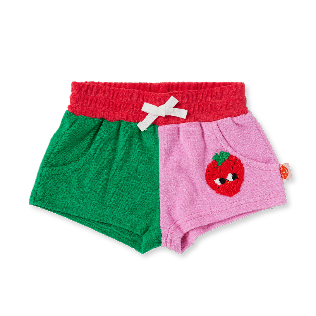 Halcyon Nights Strawberry Terry Shorts