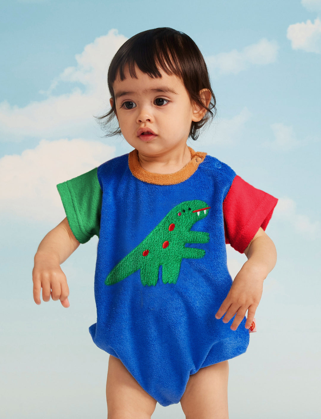 Halcyon Nights Dino Days Terry Bodysuit