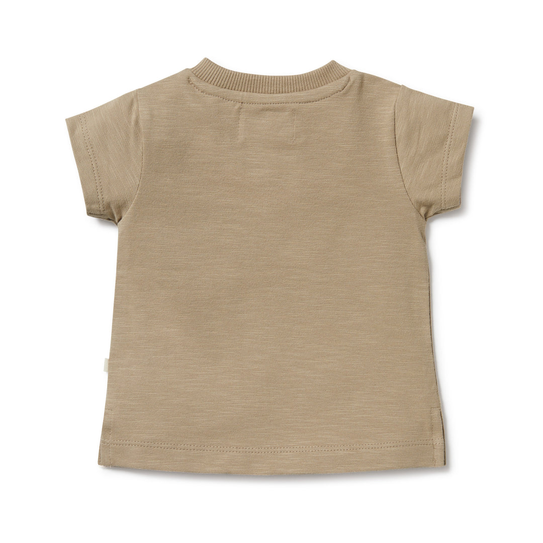 Wilson and Frenchy Driftwood Organic Pocket Tee