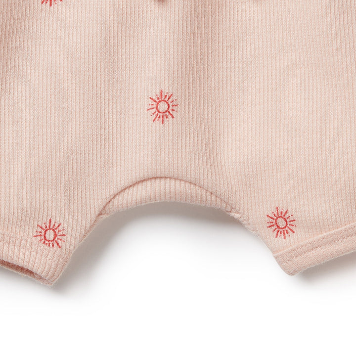 Wilson and Frenchy Petit Soleil Organic Tie Front Short